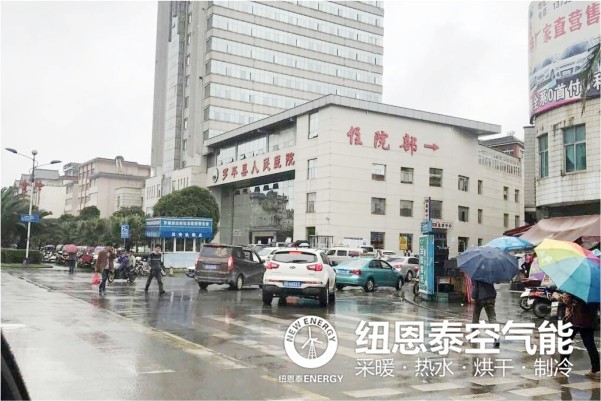 空气能热泵在医院热水市场前景灼烁